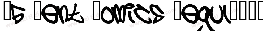 25 Cent Comics Regul字体转换